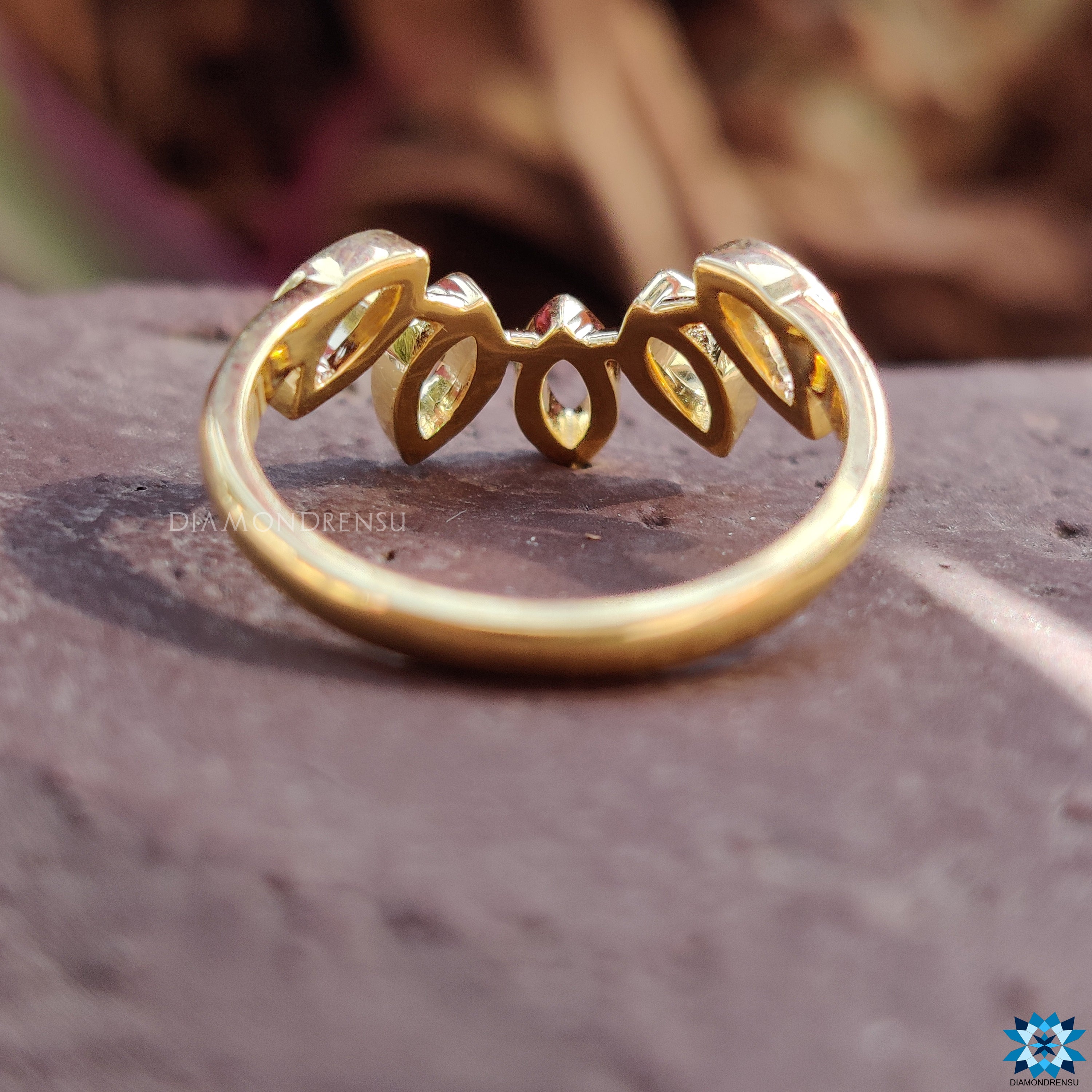 10k Yellow Gold Greek Key Men's Ring | Vansweden Jewelers